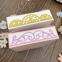 zhuzijian 3D Envelope Die Cuts Box Metal Cutting Die Set Flower Chocolate Gift Holder Scrapbooking Die-Cut Embossing DIY Paper Craft Holiday Greeting Home Decor
