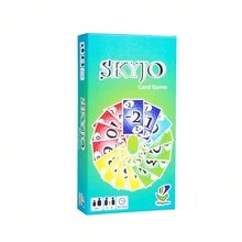 Magilano SKYJO The Ultimate Card Game for Kids and Adults. The Ideal Board Game for Funny, Entertaining and Exciting Playing Hours with Friend and Family. - Multicolor - Ver 1