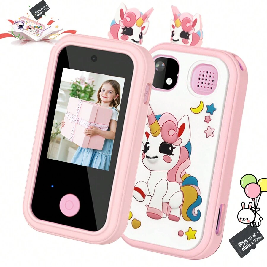 Kids Smart Phone For Girls, Christmas Birthday Gifts For Girls Age 36