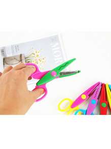 Zig Zag Pinking Scissors For Crafts With Decorative Edge Kids Scissors Kids And Adult Scissors Scrapbook Scissors - Nhiều màu - Xem 5