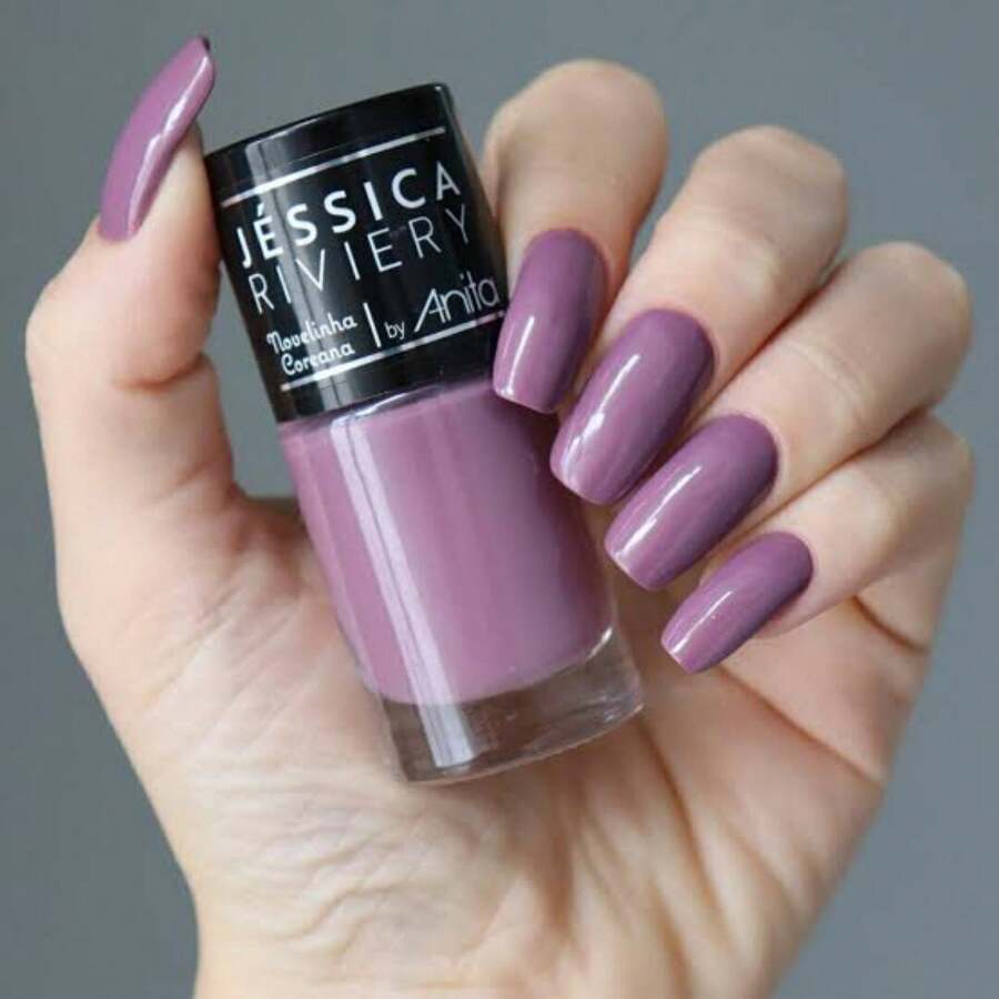 Anita Korean Novel Nail Polish - Màu hồng gỉ - Xem 1