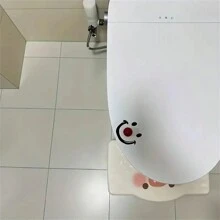 1 件装粘性折衷风格马桶座圈升降器，设计独特，通用型，手动无接触开盖器和卫生浴室工具 - 无需电源