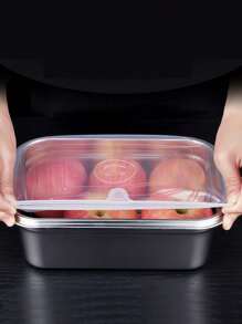6pcs Silicone Stretch Lids, Reusable Durable Food Storage Lids For Bowls, Silicone Lid Cover, Dishwasher And Refrigerator Safe Storage, Kitchen Supplies Storage Cover For Bowls With 6 Different Sizes, Suitable For Most Containers, Silicone Cover Stretch Lid Reusable Stretchable Multifunctional Fruit And Vegetable Fresh-Keeping Cover
