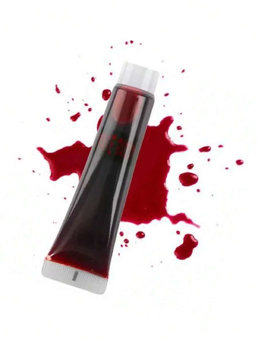 Sfx Scar Fake Realistic Zombie Wound Sets Fancy Dress Halloween Latex Gum Lot Scars Oozing Wounds Barbed Wire Neck - Tube of Blood - View 1