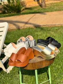 ZATURE STORES Women Wedges & Flatform - Vàng - Xem 7