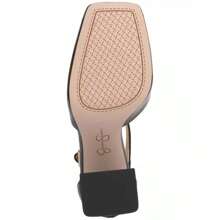 Jessica Simpson Women's Lollah Block-Heel Ankle-Strap Pumps - 黑色漆皮 - 查看 2