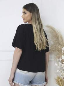 WOMEN'S BLOUSE - màu đen - Xem 3