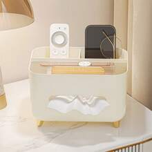 1pc Multifuncional Desktop Organizador Caixa de Lenços, Controle Remoto e Diversos Caixa de Armazenamento Plástico Desktop Tissue Holder Cozinha, Natal, Presentes de Natal, Decorações de Mesa de Natal, Decoração de Natal, Decoração de Quarto, Decoração de Casa, Decoração de Casamento, Flores, Caixa de Armazenamento, Festival Reunião de Família, Decoração de Mesa de Jantar de Cozinha para Casa Cozinha Quarto Sala de Estar Sala de Jantar, Acessórios de Decoração para Casa, Caixa Decorativa, Presente de Casamento Feminino, Viagem de Verão Férias Festival Imperdível