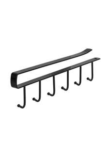 1 Giá treo đồ bằng sắt không để lại dấu đinh, Móc treo đồ đa năng, Tổ chức 6 móc - Nhiều màu, Đồ dùng nhà bếp, Hộp lưu trữ, Tổ chức, Trang trí phòng, Thích hợp cho nhà bếp, Nhà hàng, Tiệc tùng, Cắm trại, Tụ họp, Quà tặng cho bạn bè, Quà tặng gia đình, Quà tặng Giáng sinh - Nhiều màu - Xem 11