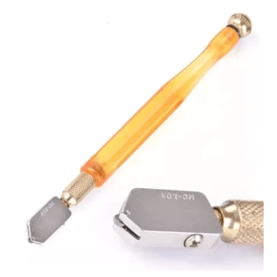 Cortador Corta Vidro Espelho Diamante Manual Estilete Óleo