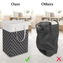 1 PIEZA Cesta de lavandería con capacidad grande, impermeable, de tela, simple, para guardar ropa y artículos varios, plegable, cesta de lavandería, organizador de baño, cesta, cesta de almacenamiento, cesta de lavandería plegable