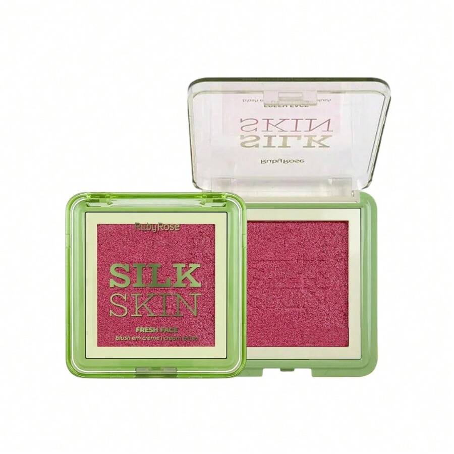 Creamy Blush Fresh Face Silk Skin Ruby Rose Natural Finish - 05 - 玫瑰色黎明 - 查看 1