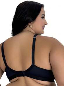 Plus Size Bra With Padded Straps In Super Reinforced Foam Support M To 52 Cléo - màu đen - Xem 3