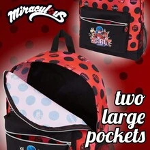 Miraculous Ladybug Backpack Backpacks School Lightweight Rucksack Travel Sports Cute Gift - A - View 3