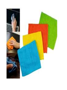 套件 10 超细纤维法兰绒玻璃清洁剂水槽多用途布 50 X 70，厨房，浴室，家居，家居用品供应商 - 查看 3