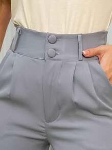 Calça Pantalona Alfaiataria Social Stone Mode/Sem Cinto