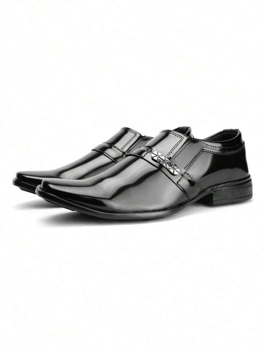 Men's Formal Shoes  Best Man Groom Wedding Original - 黑色/別緻 - 查看 1