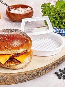 1 件/2 件（100 张汉堡纸）汉堡多功能肉饼压榨机，汉堡肉饼模具，厨房小工具