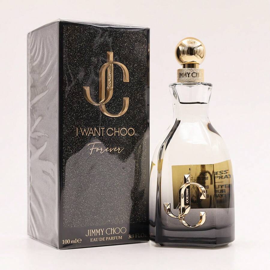 JIMMY CHOO I WANT CHOO FOREVER EDP EAU DE PARFUM PARFUM FEMME – PARFUM FLORAL ORIENTAL SÉDUISANT AUX NOTES DE ROSE, DE FRAISE, DE CERISE NOIRE ET DE VANILLE – PARFUM INTENSE, RAFFINÉ ET FÉMININ - 100 ml - Voir 1
