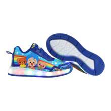 Tenis Niño Luces Led Payasito niños casuales personajes moda urbanos comodos infantiles foquitos antiderrapante - Azul - Ver 6