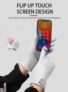 1 szt. Damskie zimowe rękawice narciarskie do jazdy na rowerze na świeżym powietrzu, wodoodporne, wiatroszczelne, ciepłe, pogrubione, z ekranem dotykowym, rękawice motocyklowe z polaru z dodatkiem puchu