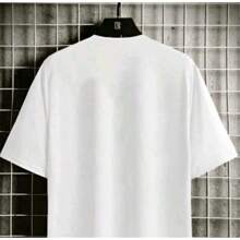 Men's T-Shirt ITALIA 1946 Round Neck New Release Basic Shirt T-Shirt - 軍綠色 - 查看 2