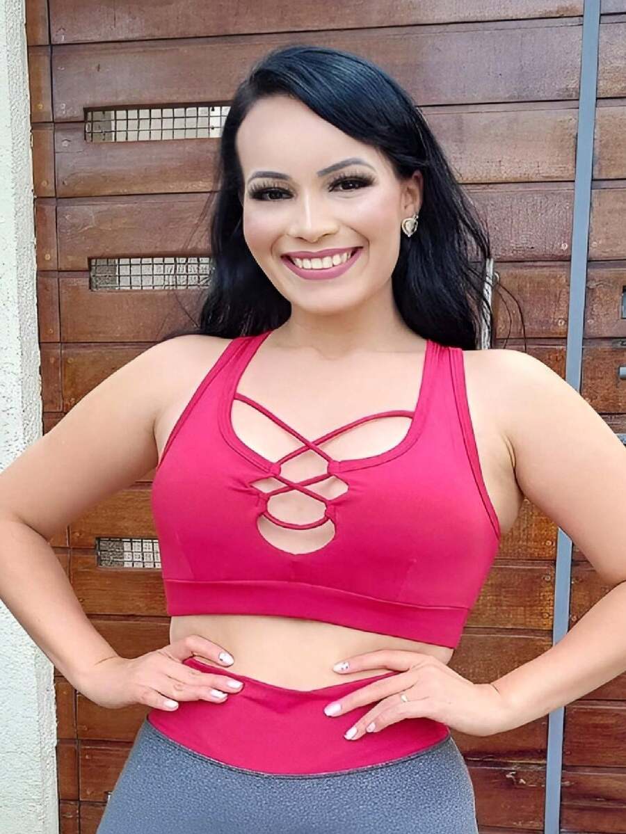 Braided Top - Red - View 1