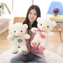 Romantic Teddy Bear - - 2627 - Hồng - Xem 2