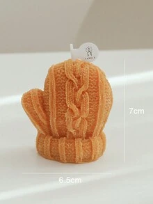 1pc Christmas Glove Shaped Scented Candle, Suitable For Home Decor, Party, Dining Table, Holiday Gifts, Gift Box Christmas Decorations Room Decor, Christmas Gifts - Multicolor - View 10