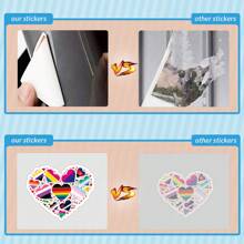 Gói 60 miếng dán | Miếng dán phương Tây, Miếng dán chất lượng cao cho sổ lưu niệm, Miếng dán Graffiti, Nhật ký, Máy tính xách tay, Cản, Ván trượt, Bình nước, Máy tính, Phim hoạt hình, Mũ bảo hiểm, Miếng dán xe hơi, Miếng dán có thể mang lại nhiều niềm vui cho cuộc sống của bạn, Món quà hoàn hảo cho người lớn, Trượt ván, Miếng dán, Miếng dán Lgbtq - Nhiều màu - Xem 5