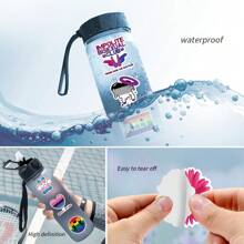 Gói 60 miếng dán | Miếng dán phương Tây, Miếng dán chất lượng cao cho sổ lưu niệm, Miếng dán Graffiti, Nhật ký, Máy tính xách tay, Cản, Ván trượt, Bình nước, Máy tính, Phim hoạt hình, Mũ bảo hiểm, Miếng dán xe hơi, Miếng dán có thể mang lại nhiều niềm vui cho cuộc sống của bạn, Món quà hoàn hảo cho người lớn, Trượt ván, Miếng dán, Miếng dán Lgbtq - Nhiều màu - Xem 6