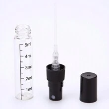 Chai nước hoa Chai tinh dầu Chai dầu rỗng cho tinh dầu Chai xịt Chai mẫu nước hoa Chai có thể nạp lại với cân Bình đựng du lịch bằng thủy tinh - Nhiều màu - Xem 4