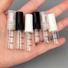 Chai nước hoa Chai tinh dầu Chai dầu rỗng cho tinh dầu Chai xịt Chai mẫu nước hoa Chai có thể nạp lại với cân Bình đựng du lịch bằng thủy tinh - Nhiều màu - Xem 2