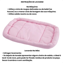 Baby Crib Nest Mattress Foldable Mattress For Baby Girl Boy - 淺粉色 - 查看 3