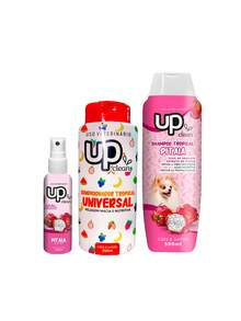 Complete Bath Kit Tropical Pitaia Shampoo 500ml + Conditioner 250ml + Perfume 60ml - 粉色 - 查看 1