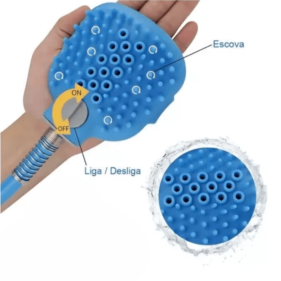 Shower Spray Jet Hose Bath Dogs And Cats Massager Washing Pet Shop