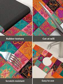 1 tấm thảm chống thấm nước chống ẩm thời trang, chất liệu polyester bền, thích hợp cho nhà bếp và phòng tắm, cốc hút nước bùn Diella đa năng, thấm nước khô nhanh, thảm chống bắn nước cho vòi phòng tắm, phụ kiện nhà bếp và bàn, trang trí bàn trang điểm, trang trí phòng tắm, có thể làm quà tặng, trang trí nhà cửa, đẹp và thiết thực, thiết kế sáng tạo - Nhiều màu - Xem 8