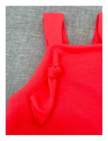 Make Your Own Shine Salopete Children's Dress - Màu Hồng Tươi - Xem 5
