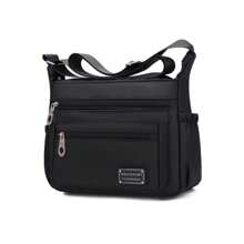 Alwy Women's Crossbody Bag Modern Spacious Reinforced Travel Medium Multifunctional - 藍色 - 查看 7