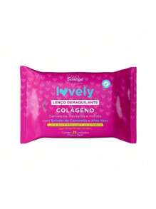 Lovely Face Beautiful Makeup Remover Wipes - Colagen - Xem 1
