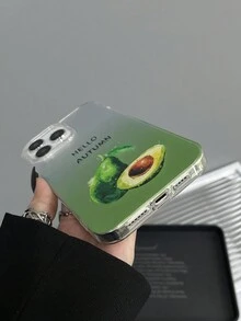 1 个牛油果印花闪亮防震手机壳，极简风格，兼容 Iphone X、XR、XS Max、11、12、13、13 Pro、13 Pro Max、14 Pro、14 Pro Max、15、15 Pro、15 Plus、15 Pro Max、IPhone 16、16 Pro、16 Plus、16 Pro Max、系列 - 彩色 - 查看 5
