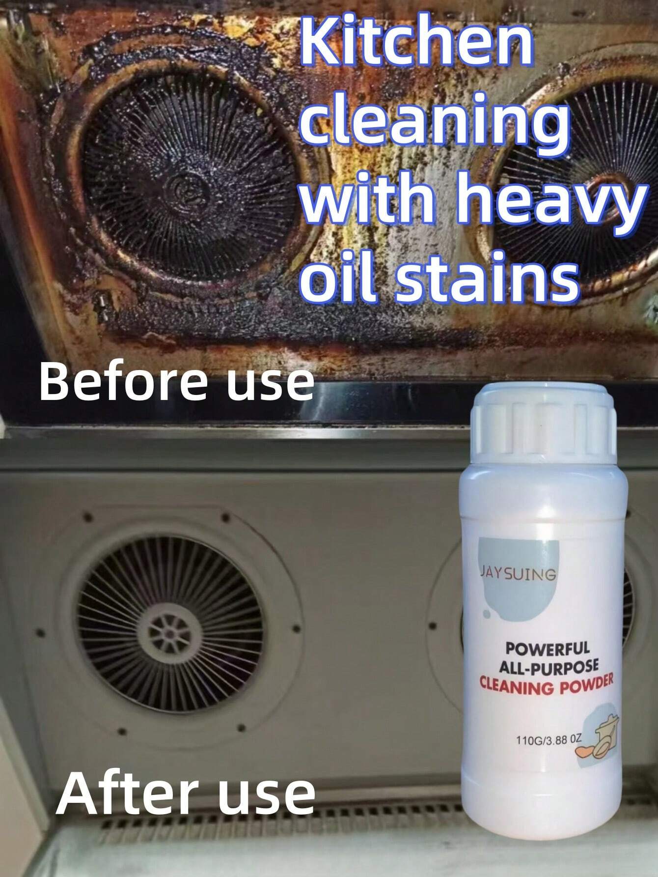 MultiPurpose Cleaning Powder Effective For Removing Heavy Grease