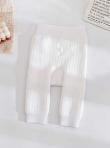 1 Stück Baby Mädchen Winter Warm Gefütterter Leggings