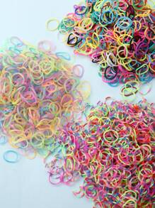 织机带套件、橡皮筋手链制作套件、女孩友谊弹性手链制作套装、艺术工艺品生日圣诞礼物 - 皮筋 - 查看 5