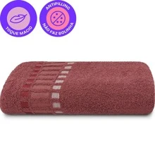 Emcompre Bossa Camesa 4-Piece Bath And Face Towel Set - Màu xanh hải quân - Xem 6