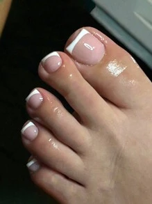 Transforma tus uñas con 24 piezas de uñas postizas cuadradas cortas con acabado electrochapeado en colores de aurora, puntas blancas de estilo francés para el verano, con 1 pieza de pegamento de gel y 1 pieza de lima