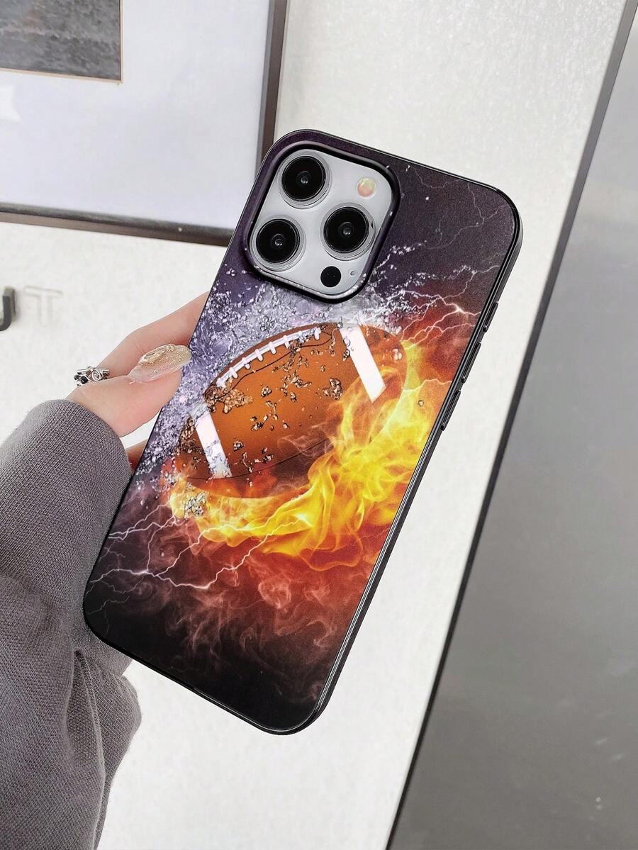 Ốp lưng điện thoại in hình bóng đá, Ốp lưng điện thoại thể thao, Tương thích với iPhone 11/13/14/15/16 Series, Galaxy A/S Series - Nhiều màu - Xem 1
