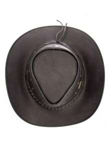 Women's Leather Boot Mid-Calf Boot And Gift Hat - 黑色 - 查看 7