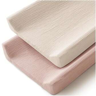 2 förpackningar Skyddsskydd för neutral babymjuk blöja Skötunderlagsskydd Skyddsskydd för flickor och pojkar Love Valentine