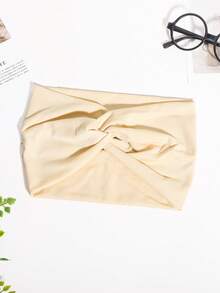 1/3/4 chiếc Băng đô thun trơn siêu rộng cho nữ, thoải mái khi khiêu vũ, tập yoga, chạy bộ - Nhiều màu - Xem 11